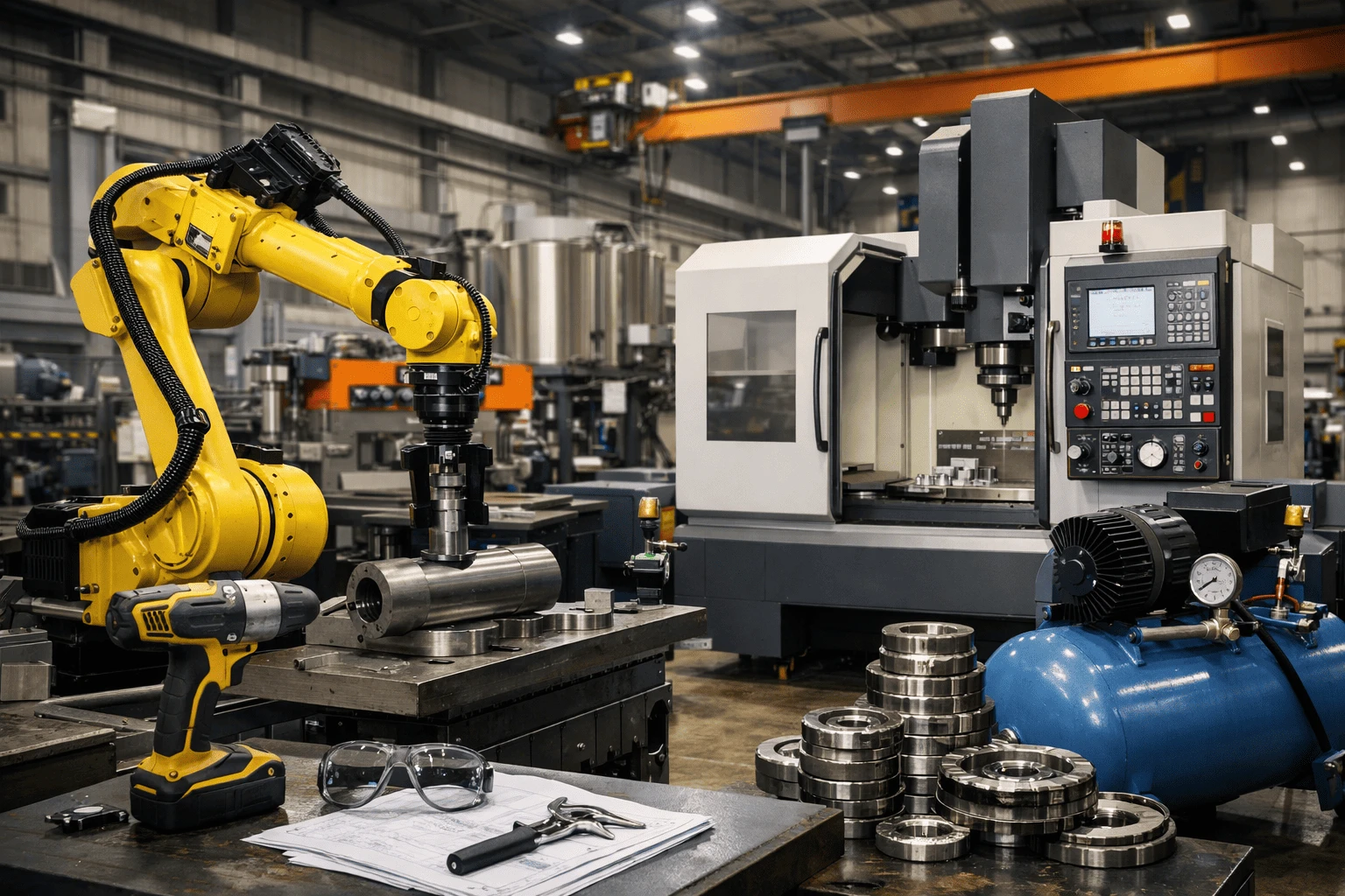 Essential Industrial Equipment Every Manufacturing Unit Needs