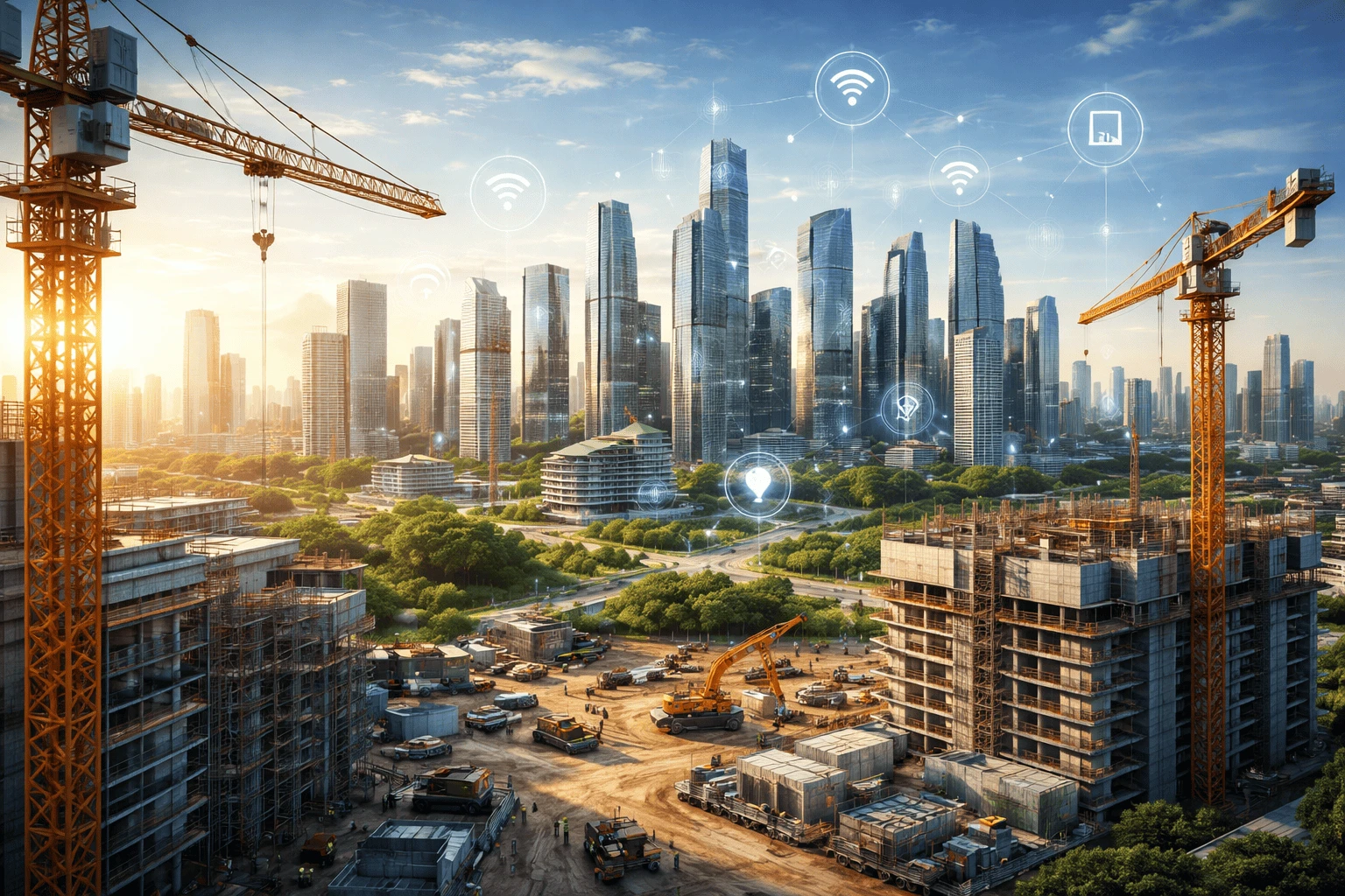 The Rise of Smart Cities and Modern Construction Solutions